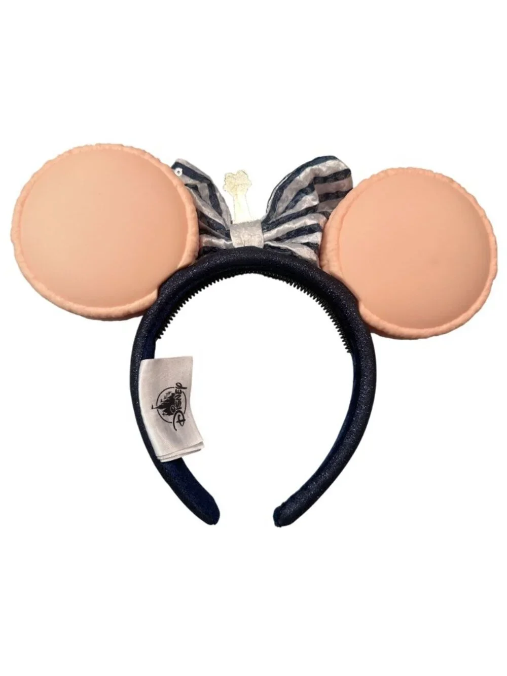 Disney Paris Epcot France Minnie Ears Macaron Headband Eiffel Tower Bon Appetit